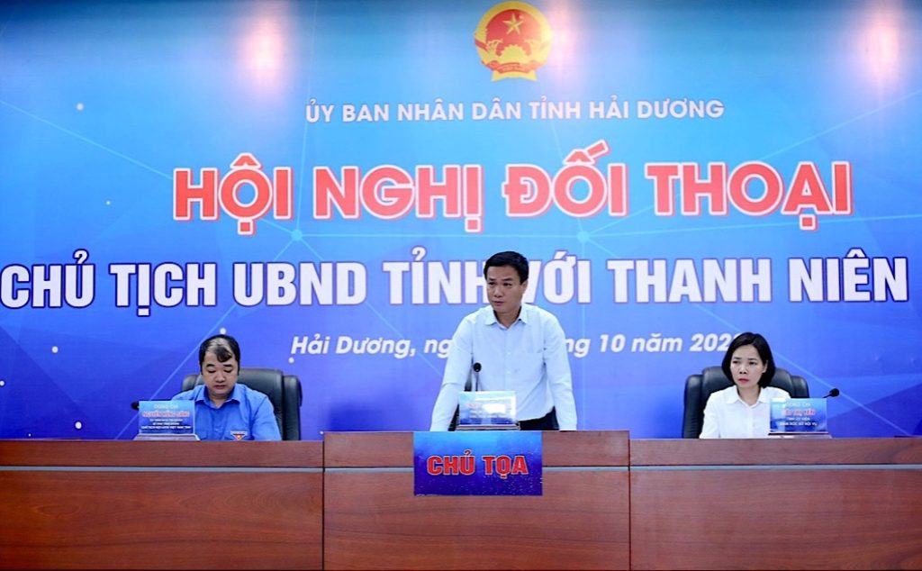 Hải Dương: Chủ tịch UBND tỉnh đối thoại với thanh niên