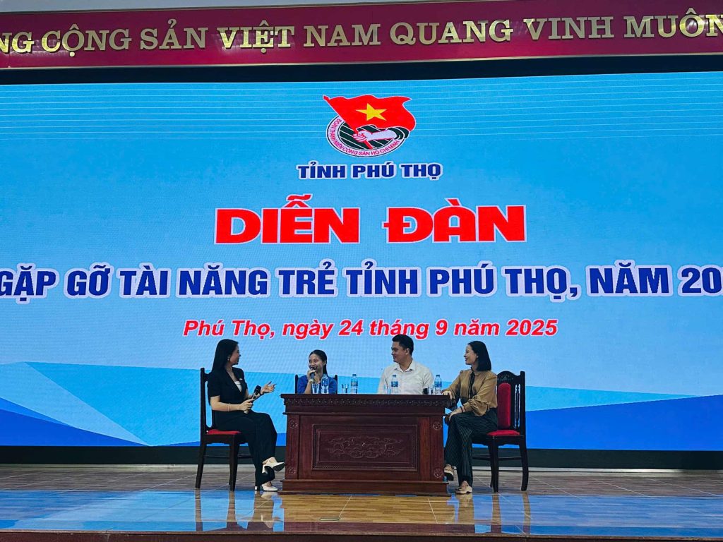 Sôi nổi giao lưu tại Diễn đàn “Gặp gỡ tài năng trẻ tỉnh Phú Thọ năm 2025”