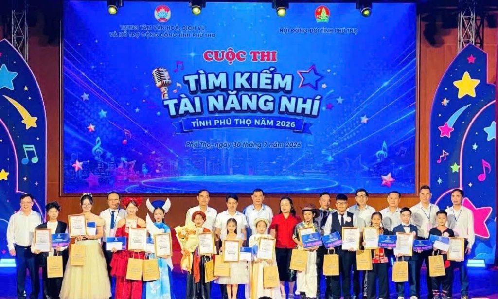 CUỘC THI “TÌM KIẾM TÀI NĂNG NHÍ TỈNH PHÚ THỌ NĂM 2026”